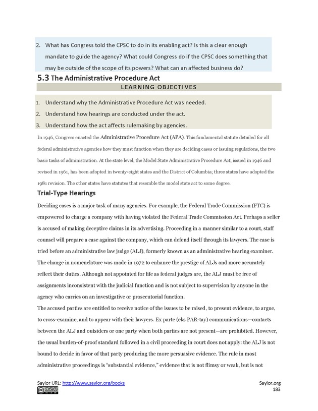 Business Law and the Legal Environment - Page 183